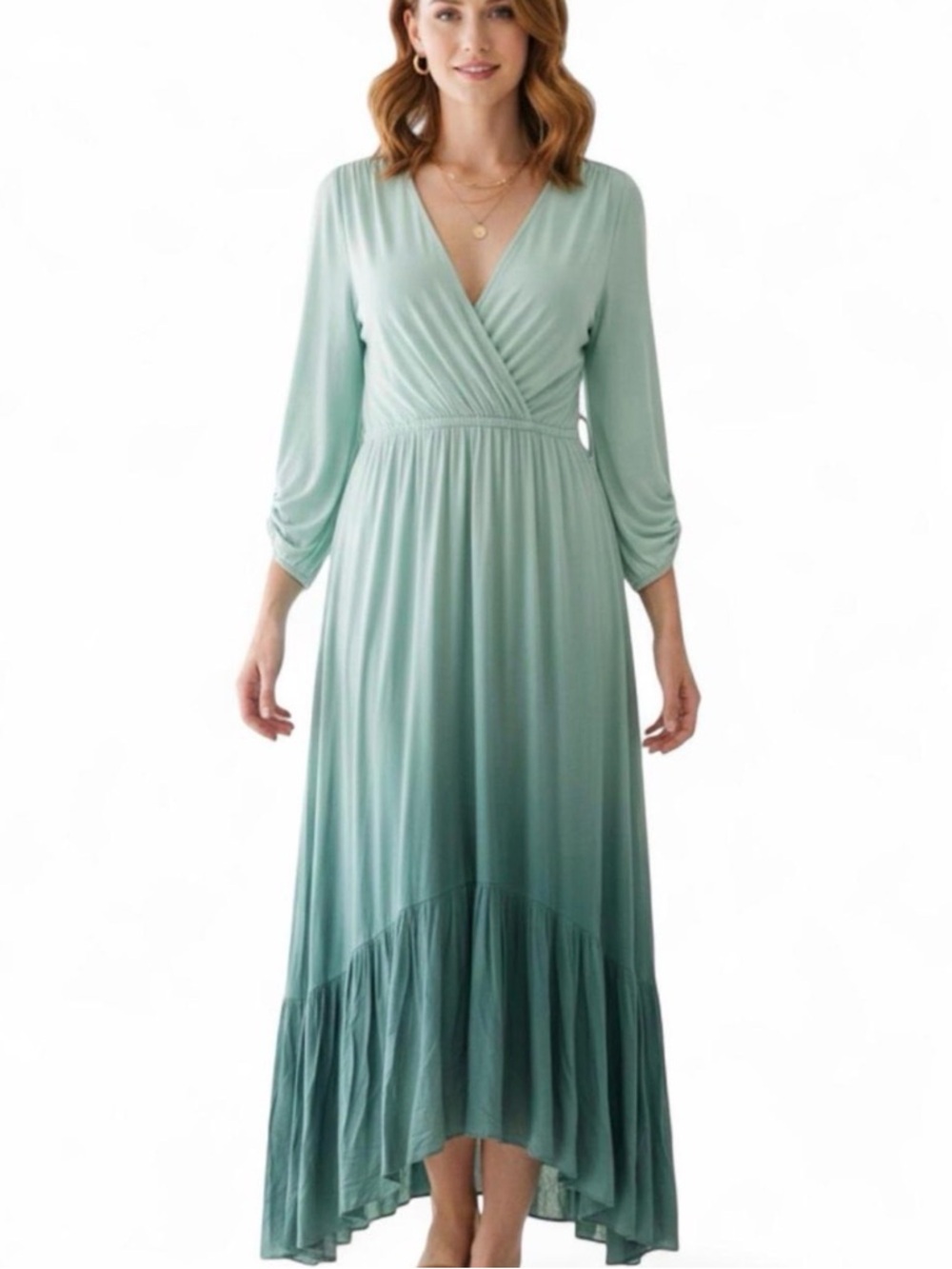 Young Fabulous & Broke Ombre Maxi Dress - Size M
